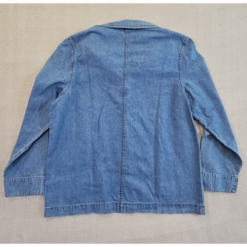 Classic Elements Button-Up Denim Jacket Women's L… - image 10